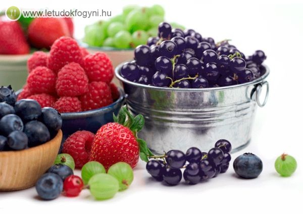 Bogyós gyümölcs diéta